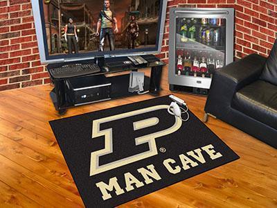 Mat Best NCAA Purdue 'P' Man Cave All-Star Mat 33.75"x42.5"