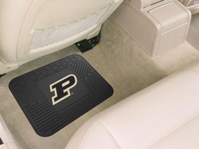 Rubber Floor Mats NCAA Purdue 'P' Utility Car Mat 14"x17"