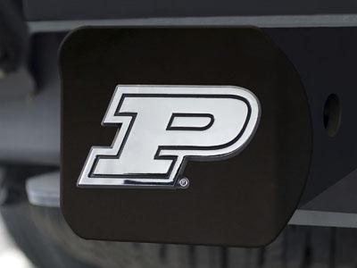 Hitch Covers NCAA Purdue University Black Hitch Cover 4 1/2"x3 3/8"
