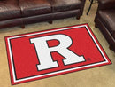 4x6 Rug NCAA Rutgers 4'x6' Plush Rug