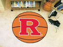 Round Area Rugs NCAA Rutgers Basketball Mat 27" diameter