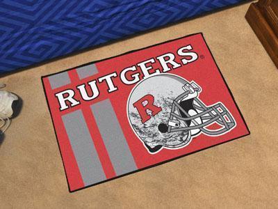 Area Rugs NCAA Rutgers Uniform Starter Rug 19"x30"
