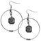 NCAA - S. Carolina Gamecocks 2 Inch Hoop Earrings-Jewelry & Accessories,Earrings,2 inch Hoop Earrings,College Hoop Earrings-JadeMoghul Inc.