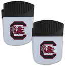 NCAA - S. Carolina Gamecocks Chip Clip Magnet with Bottle Opener, 2 pack-Other Cool Stuff,College Other Cool Stuff,S. Carolina Gamecocks Other Cool Stuff-JadeMoghul Inc.