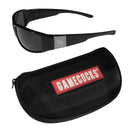 NCAA - S. Carolina Gamecocks Chrome Wrap Sunglasses and Zippered Carrying Case-Sunglasses, Eyewear & Accessories,Sunglass & Accessory Sets,Chrome Wrap Sunglasses & Zippered Case,College Chrome Wrap Sunglasses & Zippered Case-JadeMoghul Inc.