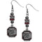 NCAA - S. Carolina Gamecocks Euro Bead Earrings-Jewelry & Accessories,Earrings,Euro Bead Earrings,College Euro Bead Earrings-JadeMoghul Inc.