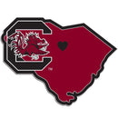 NCAA - S. Carolina Gamecocks Home State Decal-Automotive Accessories,Decals,Home State Decals,College Home State Decals-JadeMoghul Inc.