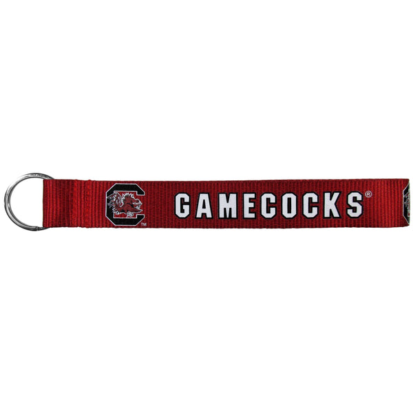 NCAA - S. Carolina Gamecocks Lanyard Key Chain-Key Chains,Lanyard Key Chains,College Lanyard Key Chains-JadeMoghul Inc.
