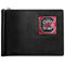 NCAA - S. Carolina Gamecocks Leather Bill Clip Wallet-Wallets & Checkbook Covers,Bill Clip Wallets,College Bill Clip Wallets-JadeMoghul Inc.