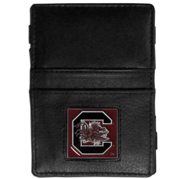 NCAA - S. Carolina Gamecocks Leather Jacob's Ladder Wallet-Wallets & Checkbook Covers,Jacob's Ladder Wallets,College Jacob's Ladder Wallets-JadeMoghul Inc.