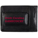 NCAA - S. Carolina Gamecocks Logo Leather Cash and Cardholder-Wallets & Checkbook Covers,College Wallets,S. Carolina Gamecocks Wallets-JadeMoghul Inc.