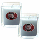 NCAA - S. Carolina Gamecocks Scented Candle Set-Home & Office,Candles,Candle Sets,College Candle Sets-JadeMoghul Inc.