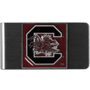 NCAA - S. Carolina Gamecocks Steel Money Clip-Wallets & Checkbook Covers,Money Clips,Steel Money Clips,College Steel Money Clips-JadeMoghul Inc.
