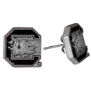 NCAA - S. Carolina Gamecocks Stud Earrings-Jewelry & Accessories,Earrings,Stud Earrings,College Stud Earrings-JadeMoghul Inc.