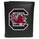 NCAA - S. Carolina Gamecocks Tri-fold Wallet Large Logo-Wallets & Checkbook Covers,College Wallets,S. Carolina Gamecocks Wallets-JadeMoghul Inc.