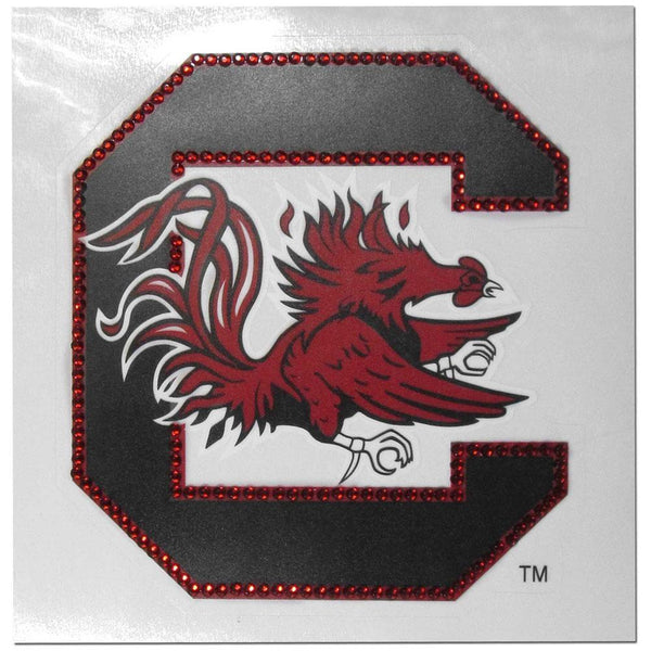 NCAA - S. Carolina Gamecocks Vinyl Bling Decal-Automotive Accessories,College Automotive Accessories,S. Carolina Gamecocks Automotive Accessories-JadeMoghul Inc.
