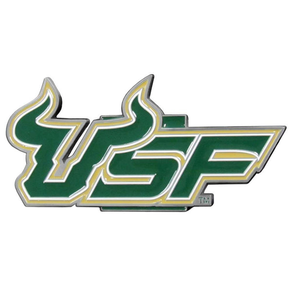 NCAA - S. Florida Bulls Hitch Cover Class II and Class III Metal Plugs-Automotive Accessories,Hitch Covers,Cast Metal Hitch Covers Class II & III,College Cast Metal Hitch Covers Class II & III-JadeMoghul Inc.