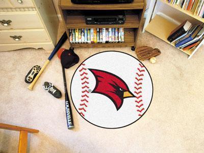 Round Area Rugs NCAA Saginaw Valley State Baseball Mat 27" diameter