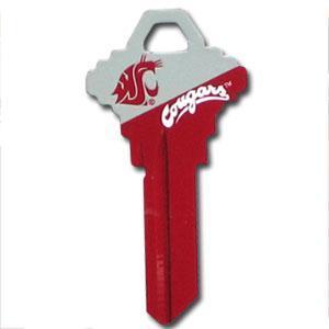 NCAA - Schlage Key - Washington State Cougars-Home & Office,House Keys,College House Keys-JadeMoghul Inc.