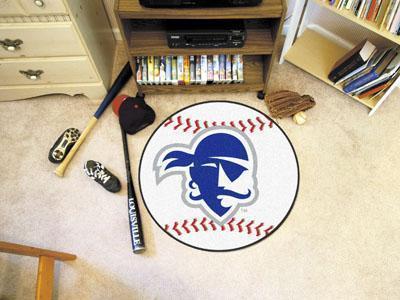 Round Rugs NCAA Seton Hall Baseball Mat 27" diameter