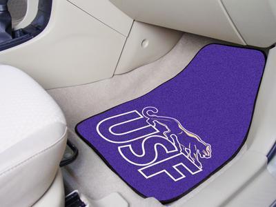 Car Mats NCAA Sioux Falls 2-pc Carpeted Front Car Mats 17"x27"