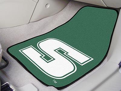 Weather Car Mats NCAA Slippery Rock 2-pc Carpeted Front Car Mats 17"x27"