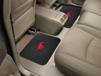 Rubber Mat NCAA SMU 2-pc Utility Car Mat 14"x17"