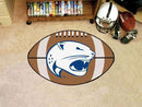 Round Rug in Living Room NCAA South Alabama Football Ball Rug 20.5"x32.5"