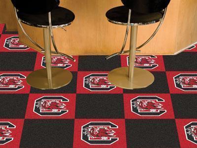 Carpet Squares NCAA South Carolina 18"x18" Carpet Tiles