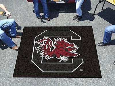 BBQ Grill Mat NCAA South Carolina Tailgater Rug 5'x6'