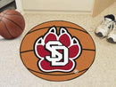 Round Area Rugs NCAA South Dakota Basketball Mat 27" diameter