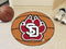 Round Area Rugs NCAA South Dakota Basketball Mat 27" diameter
