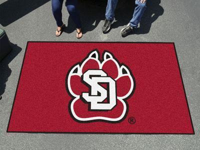 Indoor Outdoor Rugs NCAA South Dakota Ulti-Mat