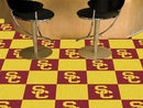 Carpet Flooring NCAA Southern California 18"x18" Carpet Tiles