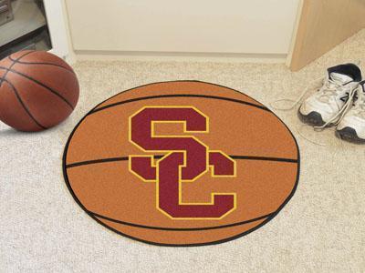 Round Rugs For Sale NCAA Southern California Basketball Mat 27" diameter