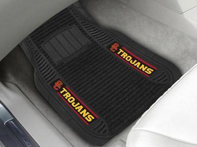 Weather Car Mats NCAA Southern California Deluxe Mat 21"x27"