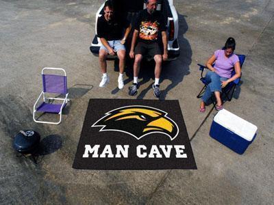 BBQ Mat NCAA Southern Miss Man Cave Tailgater Rug 5'x6'
