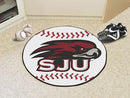 Round Rugs For Sale NCAA St. Joseph's Baseball Mat 27" diameter