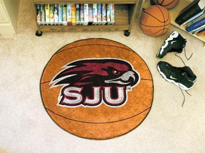 Round Rugs For Sale NCAA St. Joseph's Basketball Mat 27" diameter