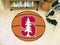 Round Area Rugs NCAA Stanford Basketball Mat 27" diameter