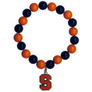 NCAA - Syracuse Orange Fan Bead Bracelet-Jewelry & Accessories,Bracelets,Fan Bead Bracelets,College Fan Bead Bracelets-JadeMoghul Inc.