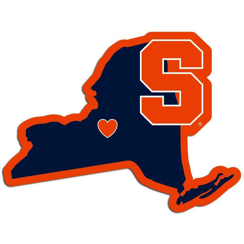 NCAA - Syracuse Orange Home State Decal-Automotive Accessories,Decals,Home State Decals,College Home State Decals-JadeMoghul Inc.