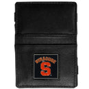 NCAA - Syracuse Orange Leather Jacob's Ladder Wallet-Wallets & Checkbook Covers,Jacob's Ladder Wallets,College Jacob's Ladder Wallets-JadeMoghul Inc.