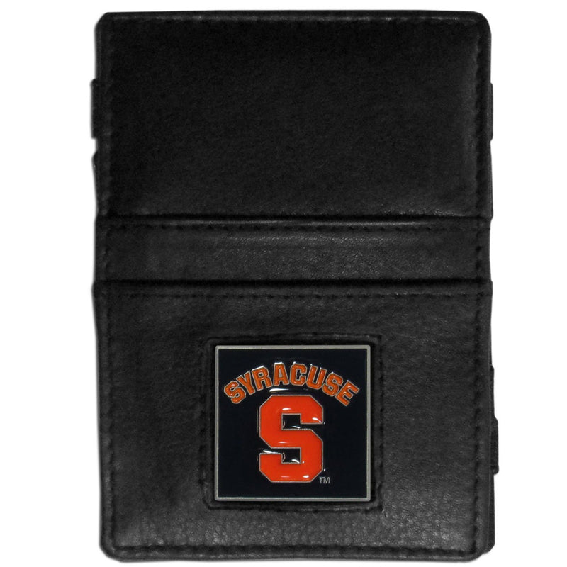 NCAA - Syracuse Orange Leather Jacob's Ladder Wallet-Wallets & Checkbook Covers,Jacob's Ladder Wallets,College Jacob's Ladder Wallets-JadeMoghul Inc.