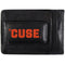 NCAA - Syracuse Orange Logo Leather Cash and Cardholder-Wallets & Checkbook Covers,College Wallets,Syracuse Orange Wallets-JadeMoghul Inc.