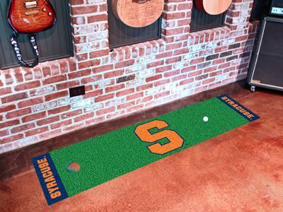 Rugs NCAA Syracuse Putting Green Mat 18"x72" Golf Accessories