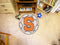 Round Entry Rugs NCAA Syracuse Soccer Ball 27" diameter