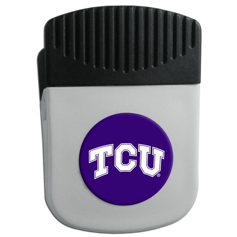 NCAA - TCU Horned Frogs Chip Clip Magnet-Tailgating & BBQ Accessories,College Tailgating Accessories,College Chip Clip Magnets,Dome Clip Magnets,-JadeMoghul Inc.