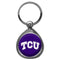 NCAA - TCU Horned Frogs Chrome Key Chain-Key Chains,College Key Chains,College Chrome Key Chains-JadeMoghul Inc.