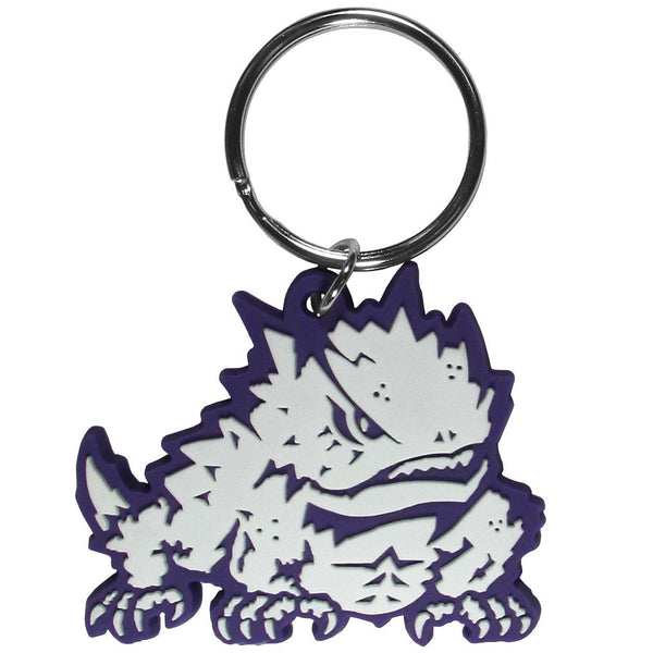 NCAA - TCU Horned Frogs Flex Key Chain-Key Chains,Flexi Key Chains,College Flexi Key Chains-JadeMoghul Inc.